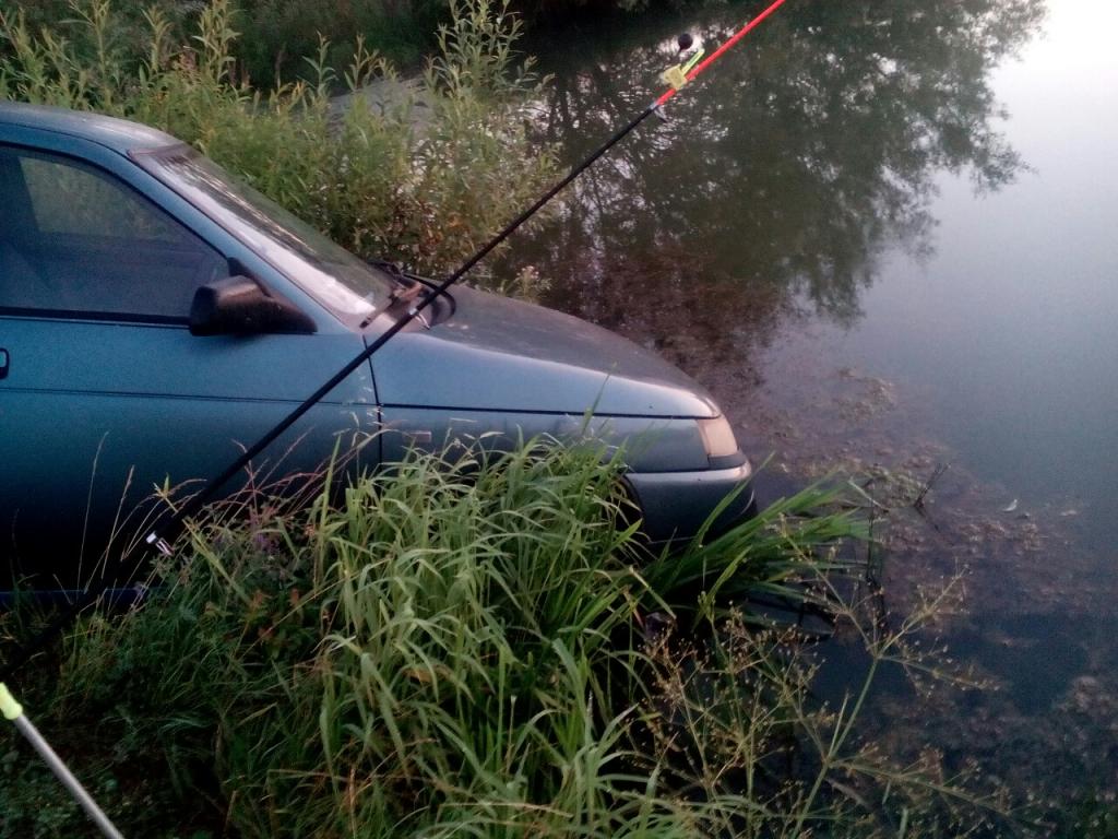 Пьяный рыбак в Мордовии едва не утонул вместе со своей машиной