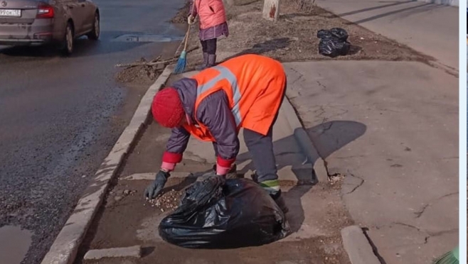 old 122298 Администрация Саранска отчиталась об уборке города 22 марта